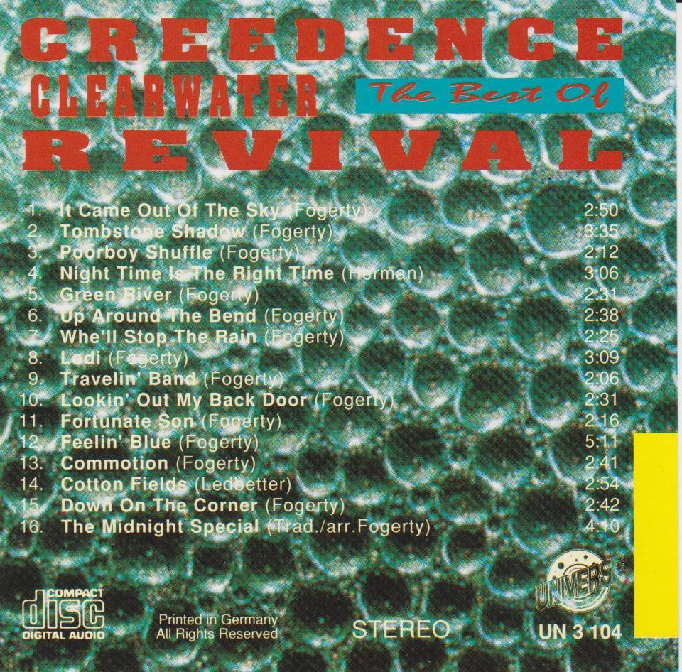 Creedence Clearwater Revival The Best Of [vk in de]